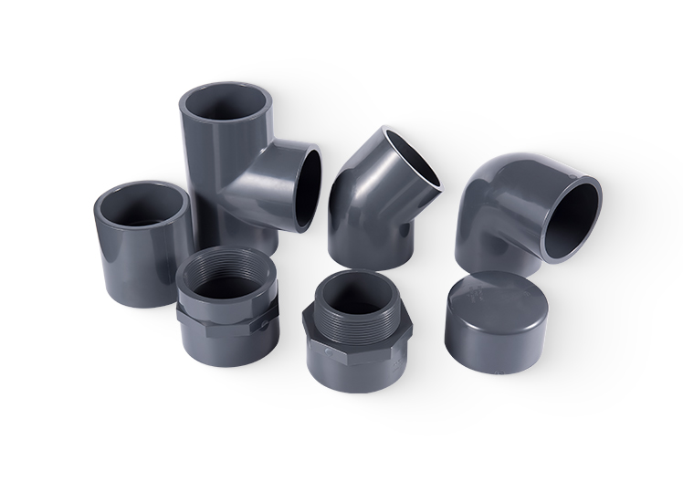 PVC-U-varusteet ASTM SCH80